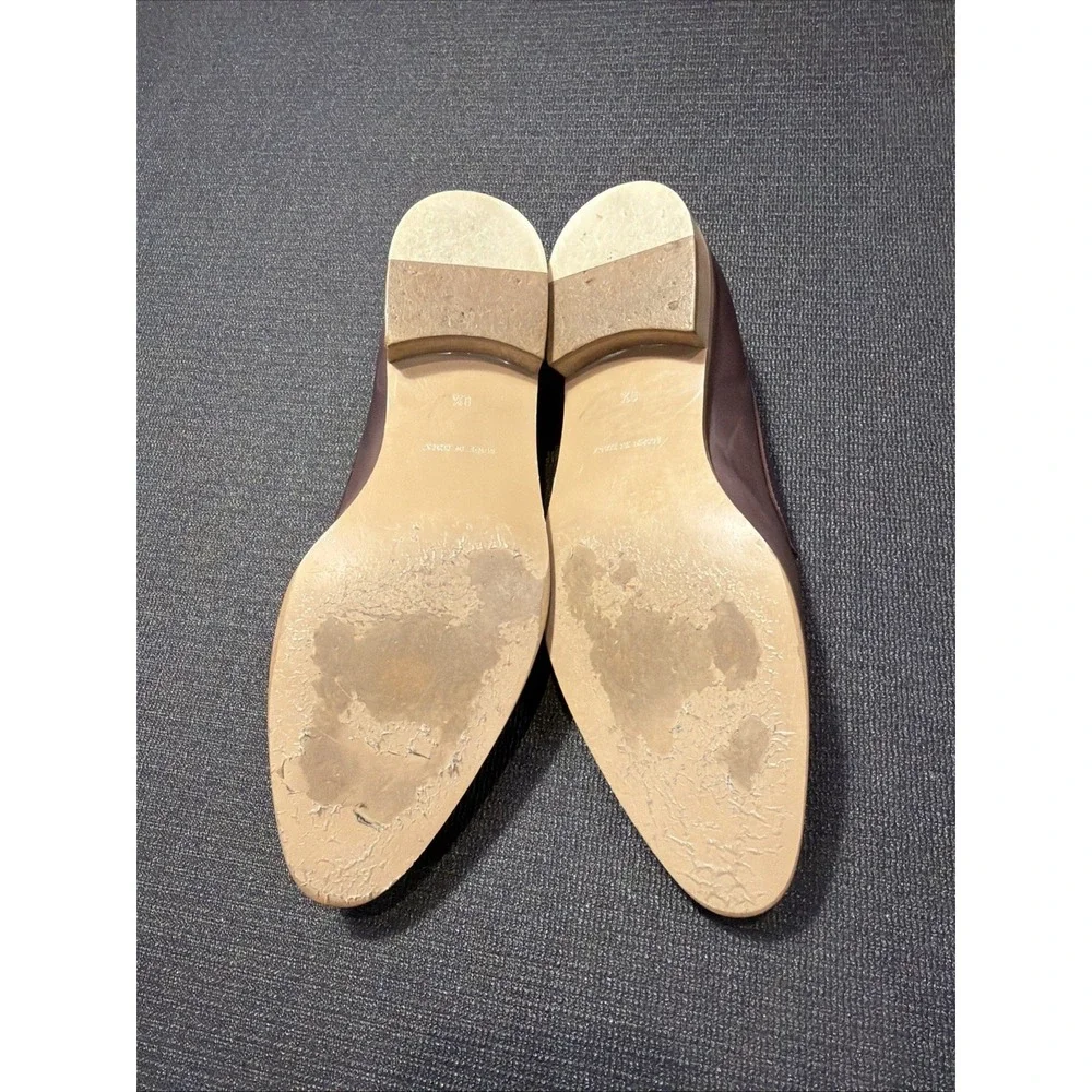 Everlane Women's Burgundy The Modern Loafer Size 9.5 - Picture 6 of 7